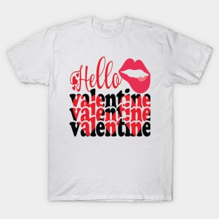 Hello Valentine -  Valentine Day 2024 T-Shirt